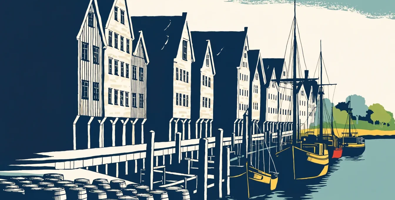 Illustrasjon: Sildebyen Stavanger