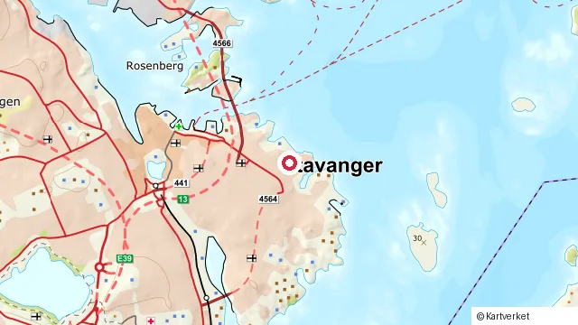 Kart som viser hvor Tou Scene ligger